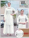 Snow White Vol 5 By Blue Hills 14 Kg Rayon Plazzo Suits Collection